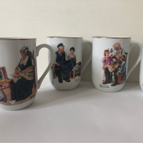 1982 The Norman Rockwell Museum Set of 5 - Picture 7 of 10